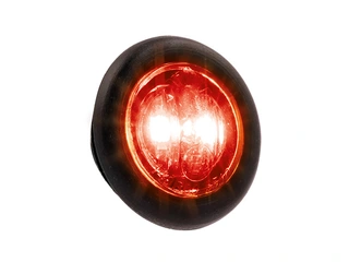 Optibeam Dark Phantom Position Light Rødt markeringslys, Godkjent ECE R148