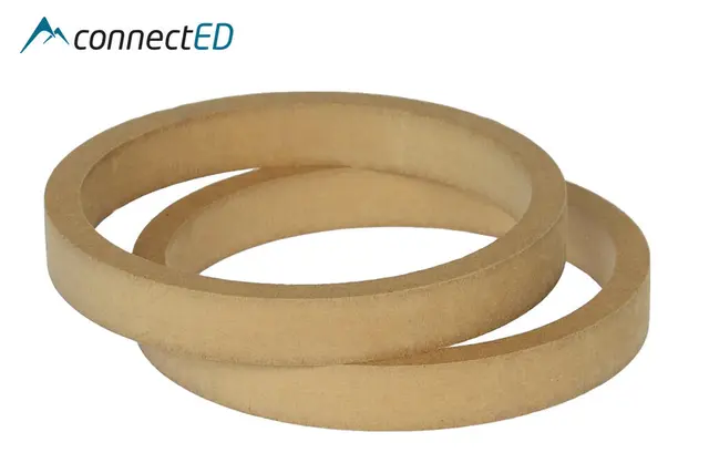ConnectED MDF avstandsringer 165/22 mm, pris per par 