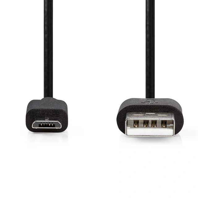 USB A - micro-USB B kabel 2 meter 