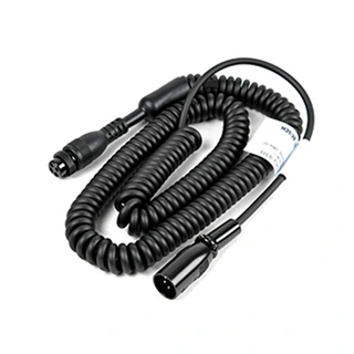 Bosch Coach Spiralkabel med XLR-plugg Passer Bosch BHM09S/CDM-07S mikrofon