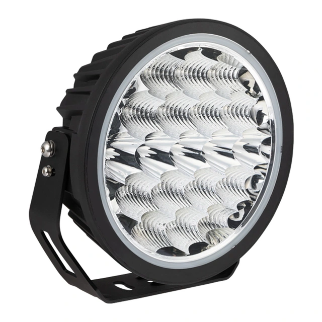 W-Light Neptune Gen 2 LED fjernlys 9", 7600 lumen, Posisjonslys 