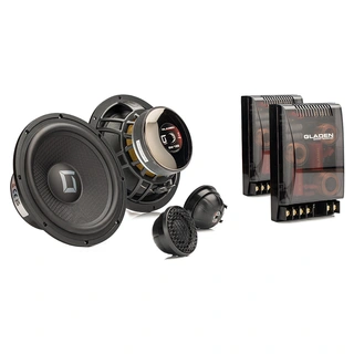 Gladen Sigma 165.2 - 6,5" komponentsett 6,5", 175W RMS, 3 Ohm, Sigma-serien