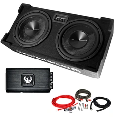 Phoenix Gold basspakke 5 2x12" i slimkasse, forsterker, kabelsett