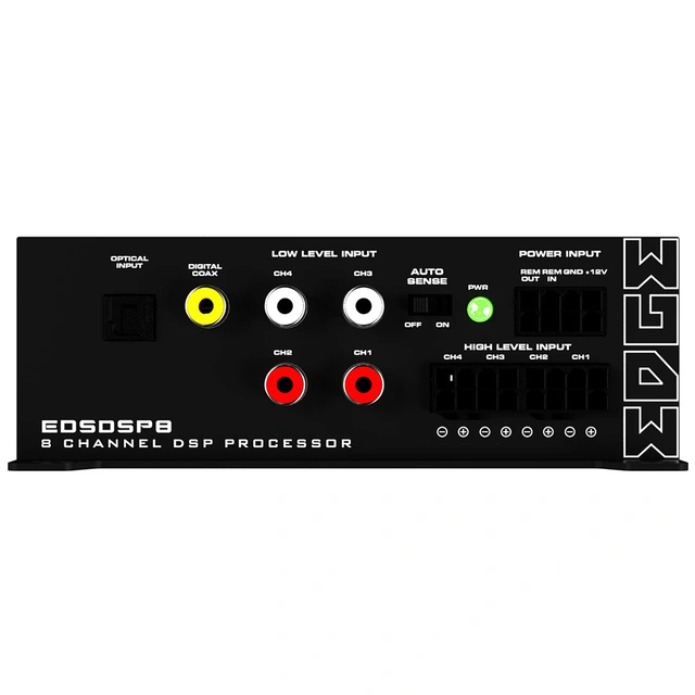 Edge EDS8DSP-E3. 8 kanals DSP 4-innganger, 8-utganger, BT 