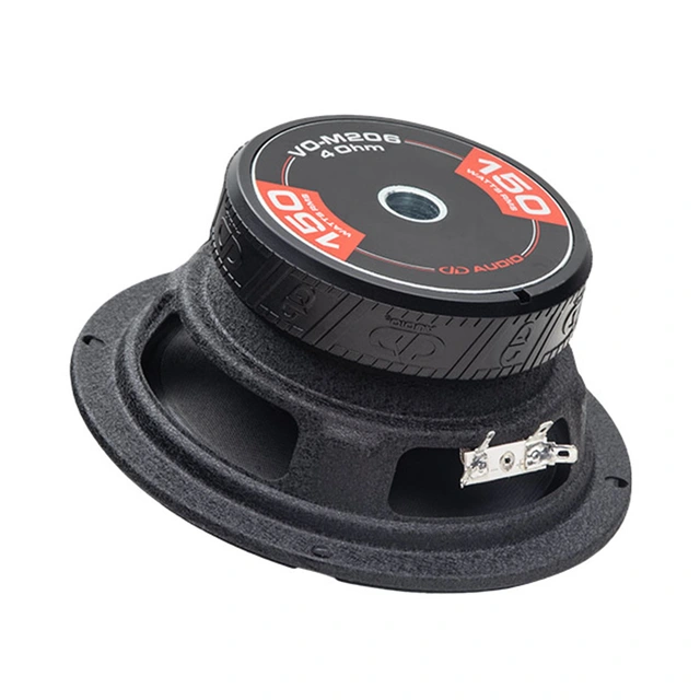 DD Audio VO-M206-S4 mellomtone SPL 6,5", 150W RMS, 300W Maks, pris per par 