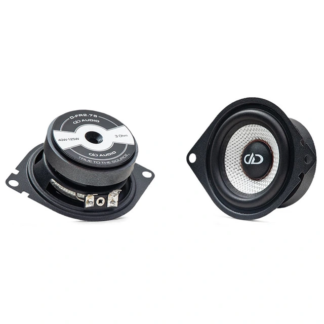 DD Audio D-FR2.75 høyttalerpar 2,75", 40W RMS, 125W Maks, D-serien 