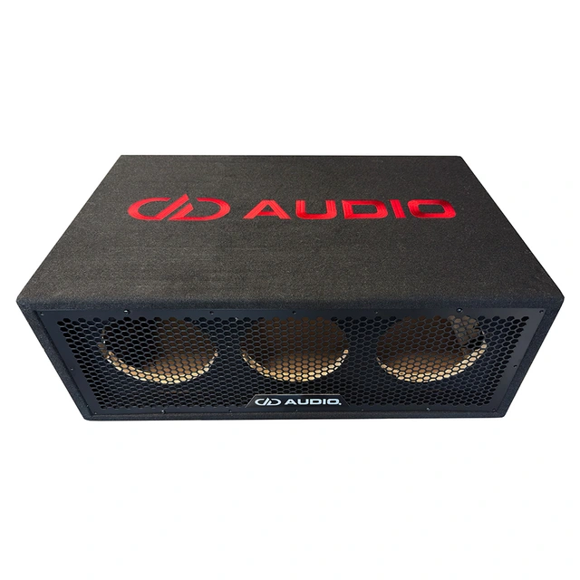 DD Audio UE-8.3a trippel 8" basskasse Portet kasse, 61 liter, ekstra solid 