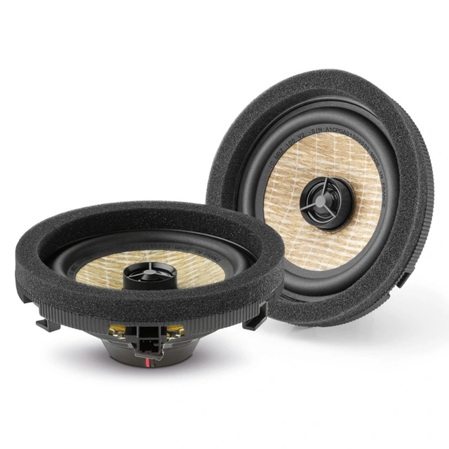 Focal IC MBZ 100 v2 høyttalersett Spesialtilpasset Mercedes, Flax, 50W RMS 