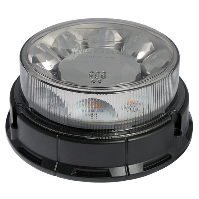 Optibeam Dark Phantom varsellys 12/24V, ECE R65 TA2, R10, magnetfeste 