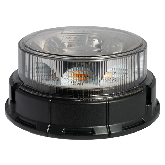 Optibeam Dark Phantom varsellys 12/24V, ECE R65 TA2, R10, magnetfeste 