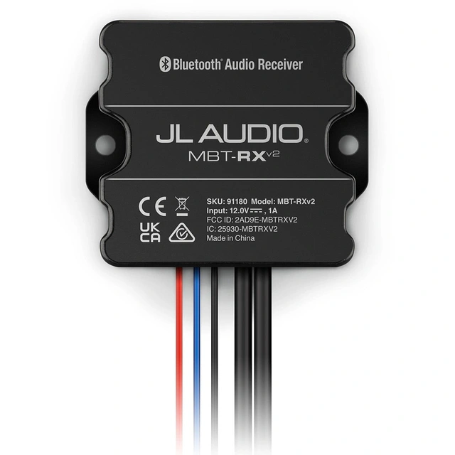 JL Audio MBT-RXv2 Bluetooth mottaker Bluetooth 5.0, aptX-HD, Remote-ut 