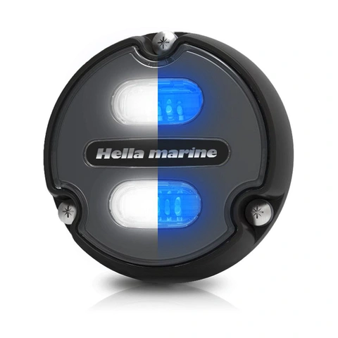 Apelo A1 Polymer undervannsbelysning IP68/69, 1800 lumen, Hvit/Blå, 20W