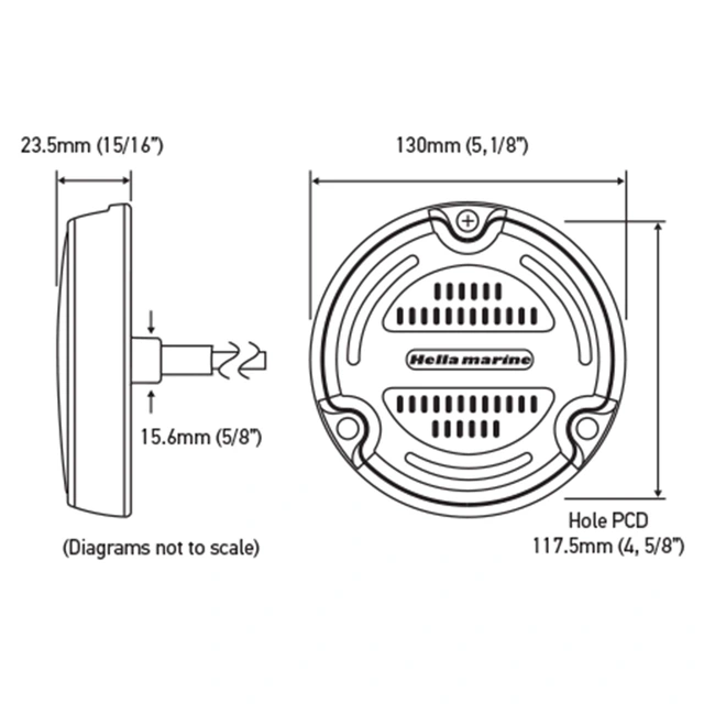 Apelo A3 Bronse RGBW undervannsbelysning IP68/69, 6000 lumen, RGBW, 70W 