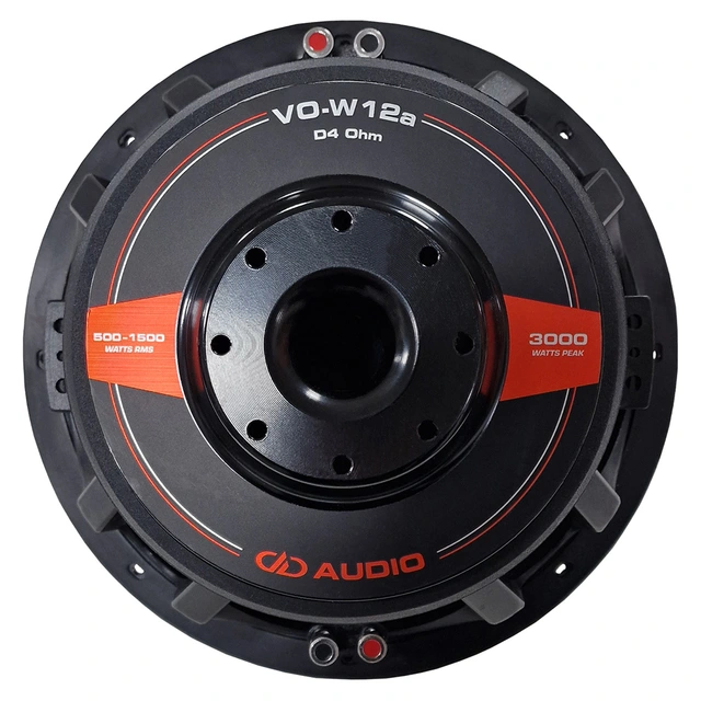 DD Audio VO-W12a-D4 12" subwoofer 12", 1500W RMS, 3000W Maks, 2x4 Ohm 
