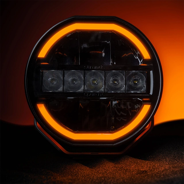 Strands Siberia Skylord 7", Sort 7", 5850 Lumen, per stykk 