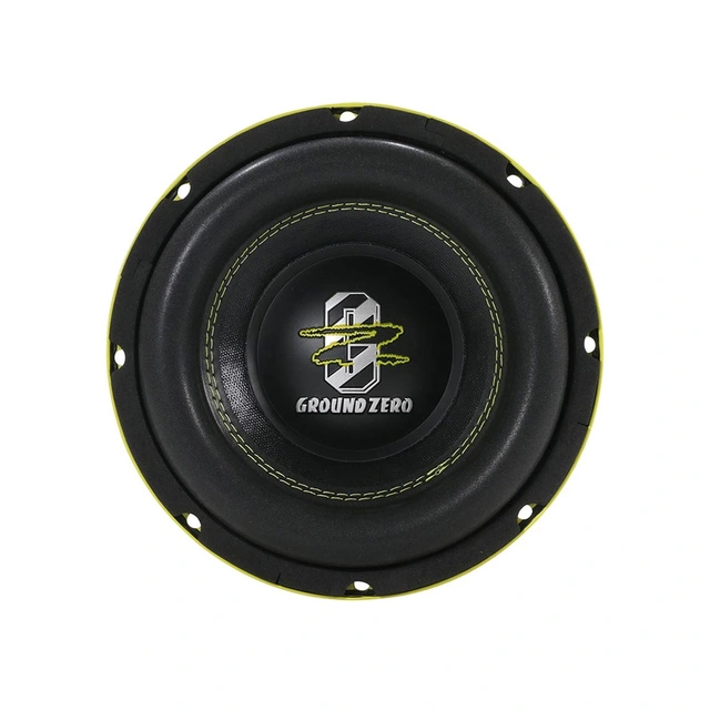 Ground Zero GZHW 20XSPL-D2 8" subwoofer 1500W SPL, 2x2 Ohm, KLIPPEL 