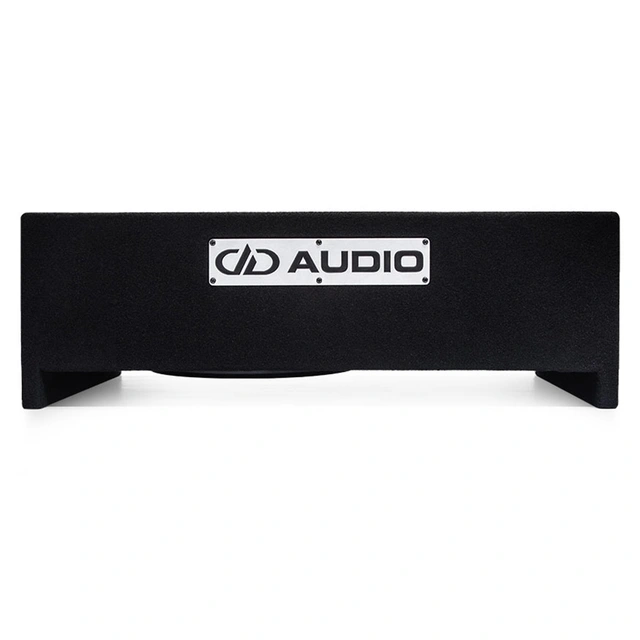 DD Audio LE-DF-SL610 basskasse 10" i kasse, 600W RMS, 2x2 Ohm 