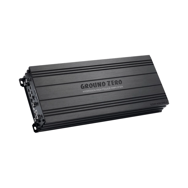 Ground Zero 24V basspakke 8" 8" sub i kasse, forsterker, kabelsett 