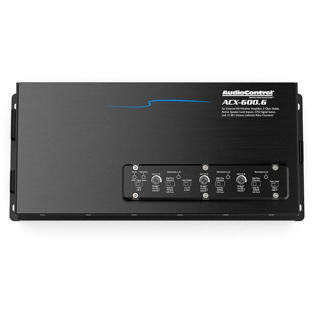 AudioControl ACX-600.6 6-kanalforsterker 6x100W RMS, 2 Ohm, IPX6 