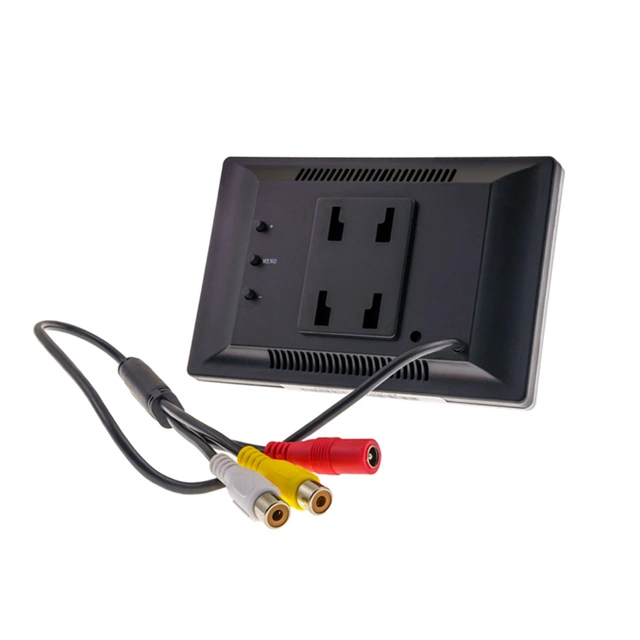 Ampire 5" LCD-Skjerm (AHD/CVBS) 2xRCA inngang. 12V-24V 