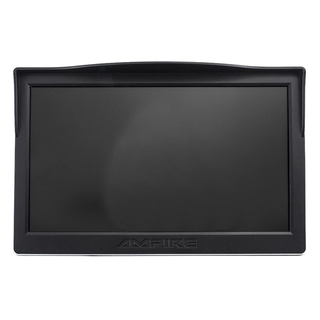 Ampire 7" LCD-Skjerm (AHD/CVBS) 2xRCA inngang. 12V-24V 