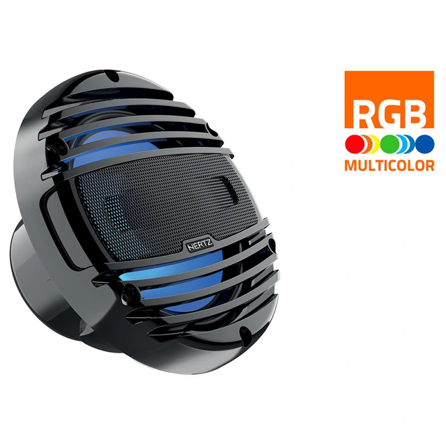Hertz HMX 6.5 LD-TC høyttalerpar IP65, 75W RMS, Sort, RGB 