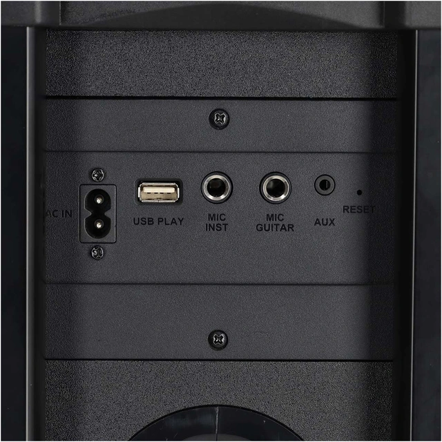 Nedis Bluetooth® Party Speaker Bluetooth høyttaler, innebygd batteri 