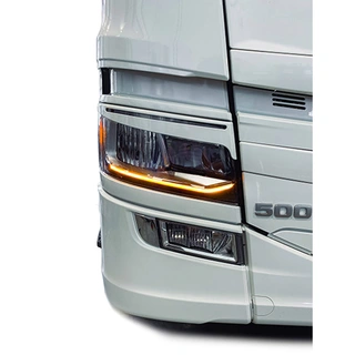 TruckVision LED DRL ombyggingskit Scania R/S 2017->, Oransje,Ikke E-merket