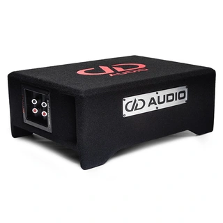 DD Audio LE-DF-SL608 basskasse 8" i kasse, 300W RMS, 600W Maks, 2x2 Ohm