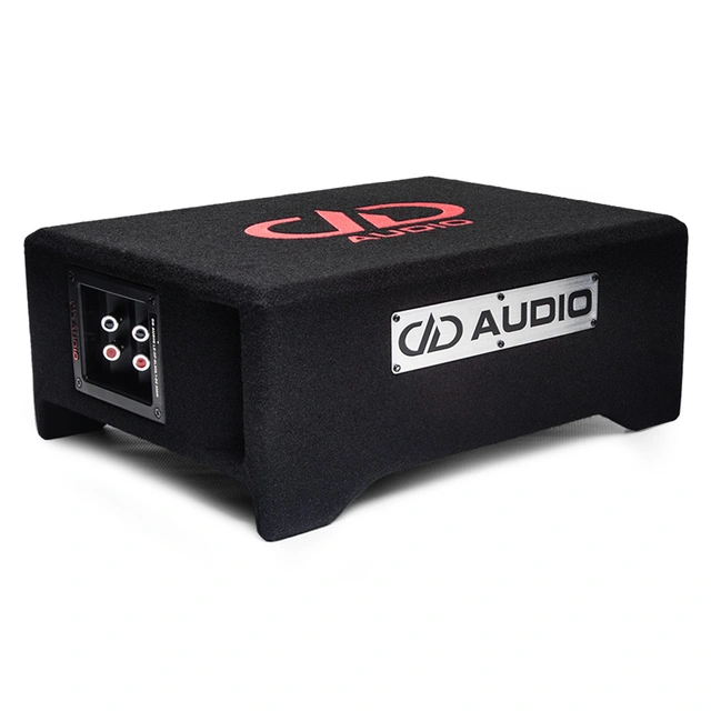 DD Audio LE-DF-SL608 basskasse 8" i kasse, 300W RMS, 600W Maks, 2x2 Ohm 