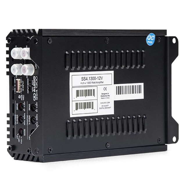 DD Audio SS4.1300 4-kanals forsterker 4x325W RMS, 2 Ohm, Klasse D 