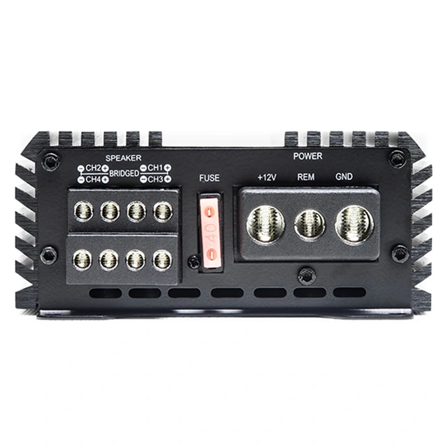 DD Audio SS4.500 4-kanals forsterker 4x125W RMS, 2 Ohm, Klasse D 