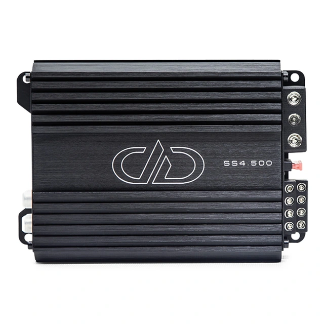 DD Audio SS4.500 4-kanals forsterker 4x125W RMS, 2 Ohm, Klasse D 