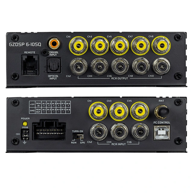 Ground Zero GZDSP 6-10SQ DSP, 10 kanals prosessor 