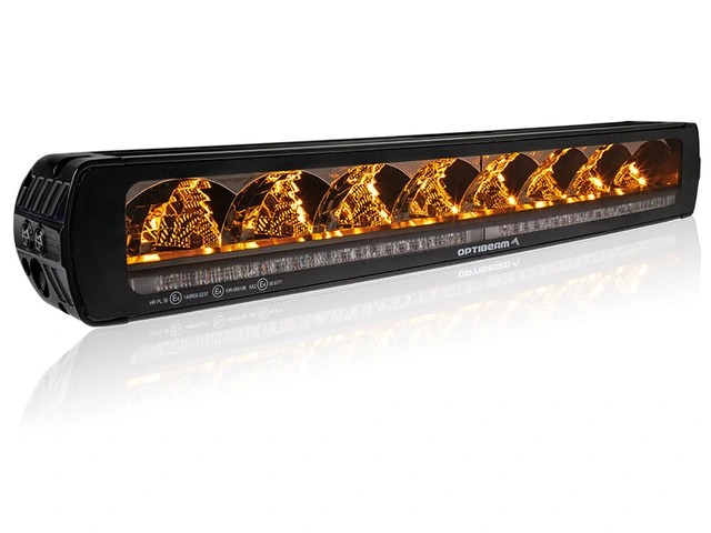 Optibeam Firebar 22", 9270 lumen, varsellys, pos.lys 