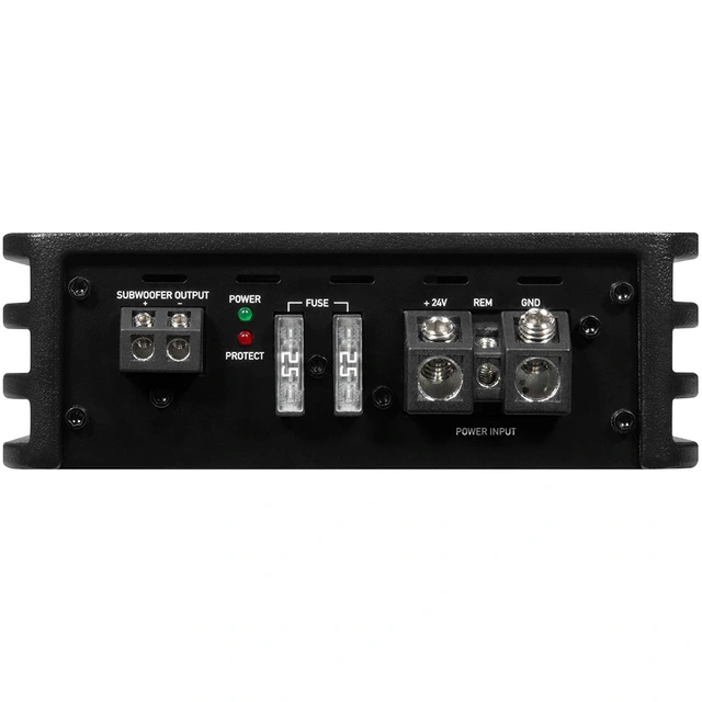 ESX Q-ONEv3 (24V). monoforsterker 700W RMS, 1 Ohm, Klasse D, 24V 