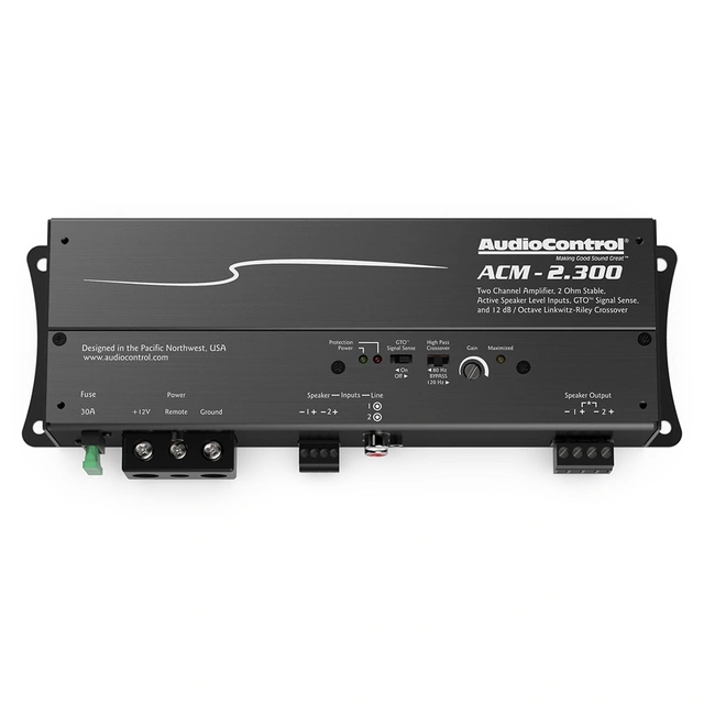 AudioControl ACM-2.300 2-kanalforsterker 2x150W RMS, 2 Ohm 