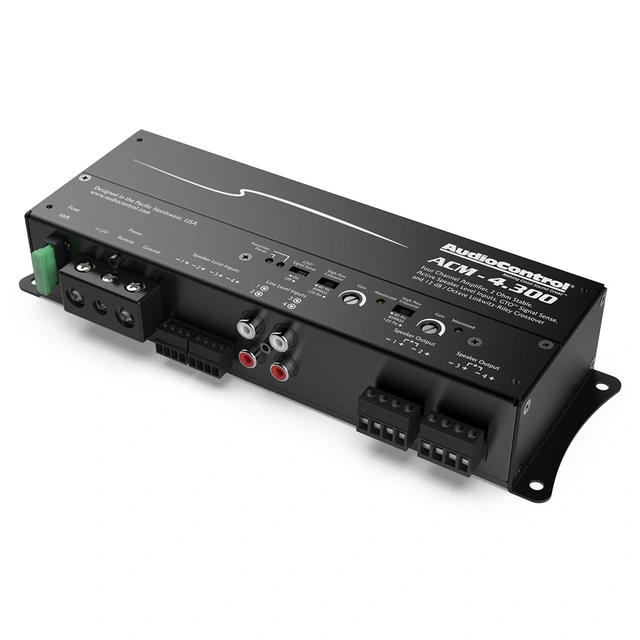 AudioControl ACM-4.300 4-kanalforsterker 4x75W RMS, 2 Ohm 