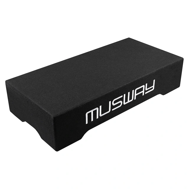 Musway MF210Q2 2x10" subwoofer i kasse 300W RMS, 2x2 Ohm 