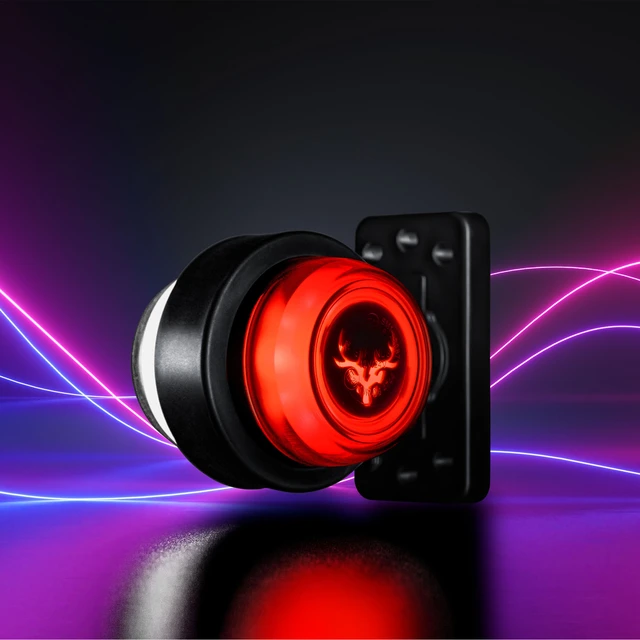 Strands Posisjonslys Freedom Viking LED, Rødt, 12-24V 