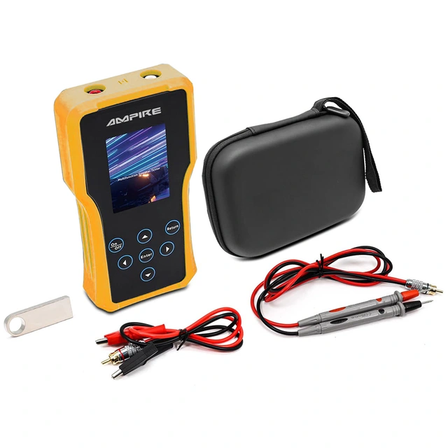 AMPIRE multifunksjonell lydtester Signalgenerator, motstand og fasemåling+ 