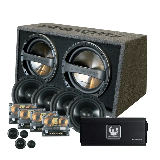 Phoenix Gold lydpakke Z212PB / 2 x ZR65CS / ZXM7005 