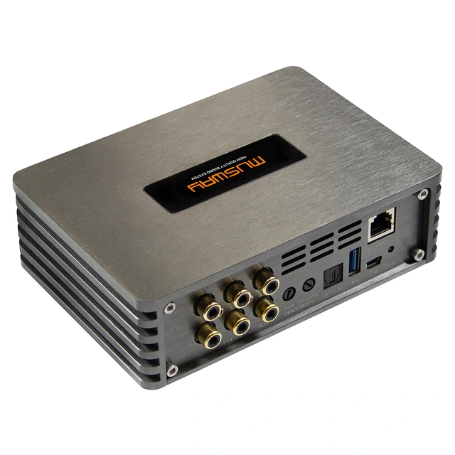 Musway M5 5-kanals forst. m/DSP 9-kanals DSP, 500W RMS, uten iso kobling 