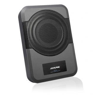 Alpine PWE-S80 aktiv subwoofer 8" subwoofer, 120W RMS, bassremote