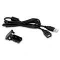 Alpine KCE-220UB forlengelseskabel USB 2 meter, festebrakett
