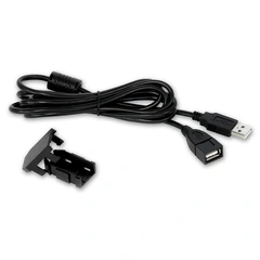 Alpine KCE-220UB forlengelseskabel USB 2 meter, festebrakett