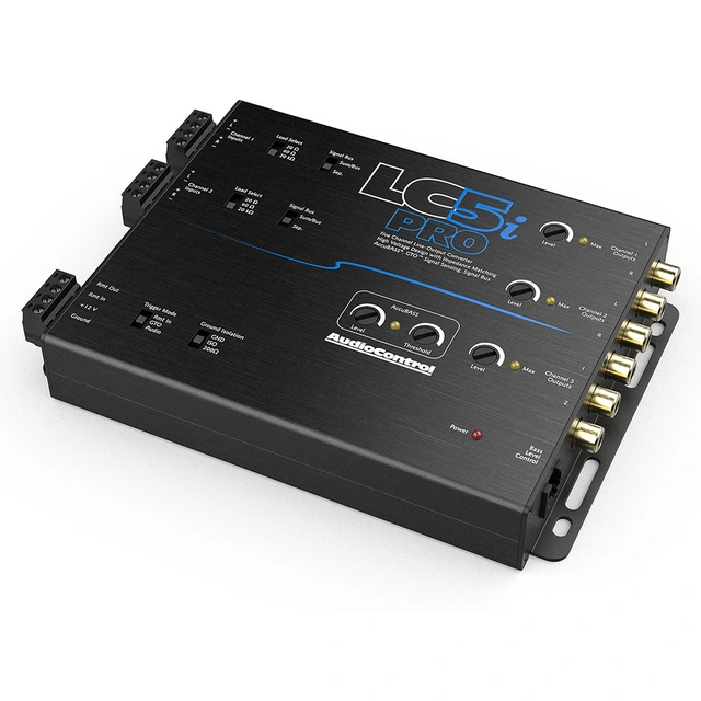 AudioControl LC5i PRO Høy til lavnivå adapter med AccuBass 