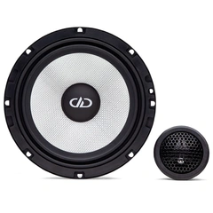 DD Audio D-C6.5b høyttalerpar 6,5", 70W RMS, 245W Maks, D-serien