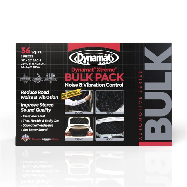 Dynamat Extreme Bulk Pack Dempematter i gummibutyl - 3,34m2 