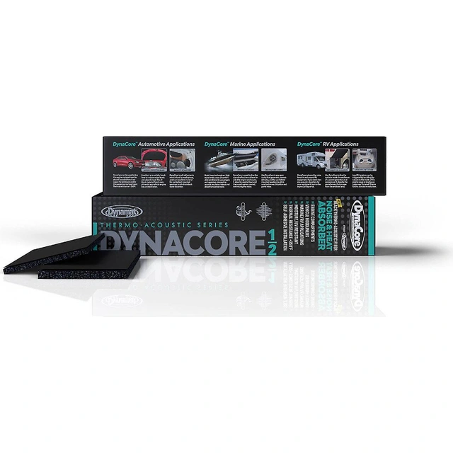 Dynamat DynaCore 1/2" Varmeabsorberende matte, 12,7mm, 1,1m2 